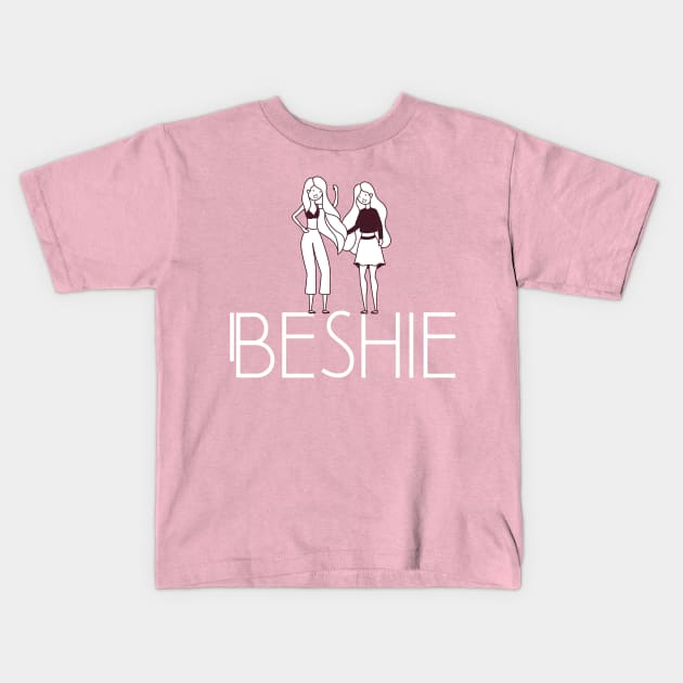 Pinay - Beshie Kids T-Shirt by CatheBelan